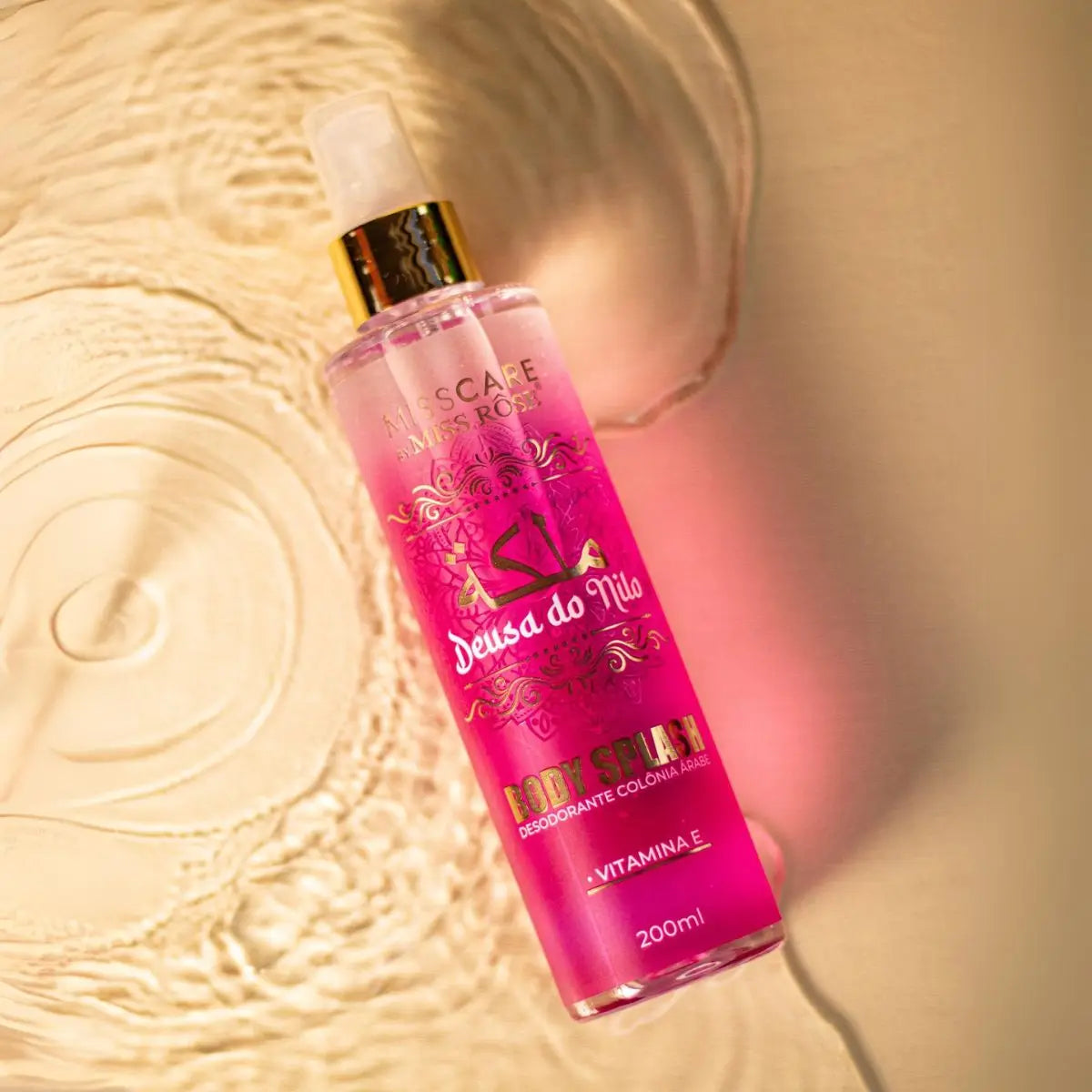 Body Splash Árabe Deodorant Cologne 200ml  Miss Rôse