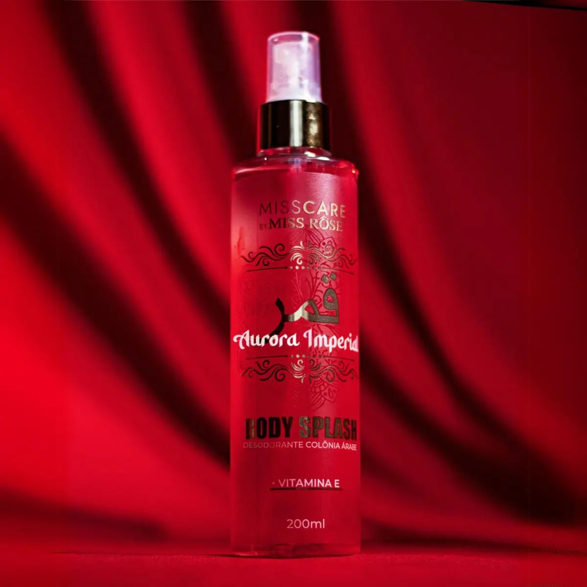 Body Splash Árabe Deodorant Cologne 200ml  Miss Rôse