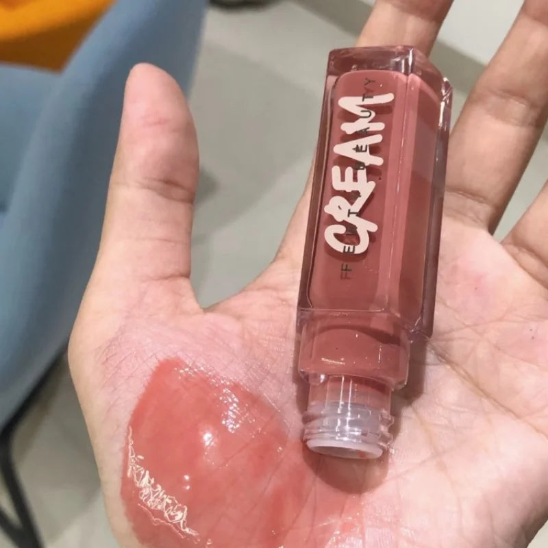 Moda Fenty Beauty Lip Glaze Moisten Shine Glitter Lip Plumper