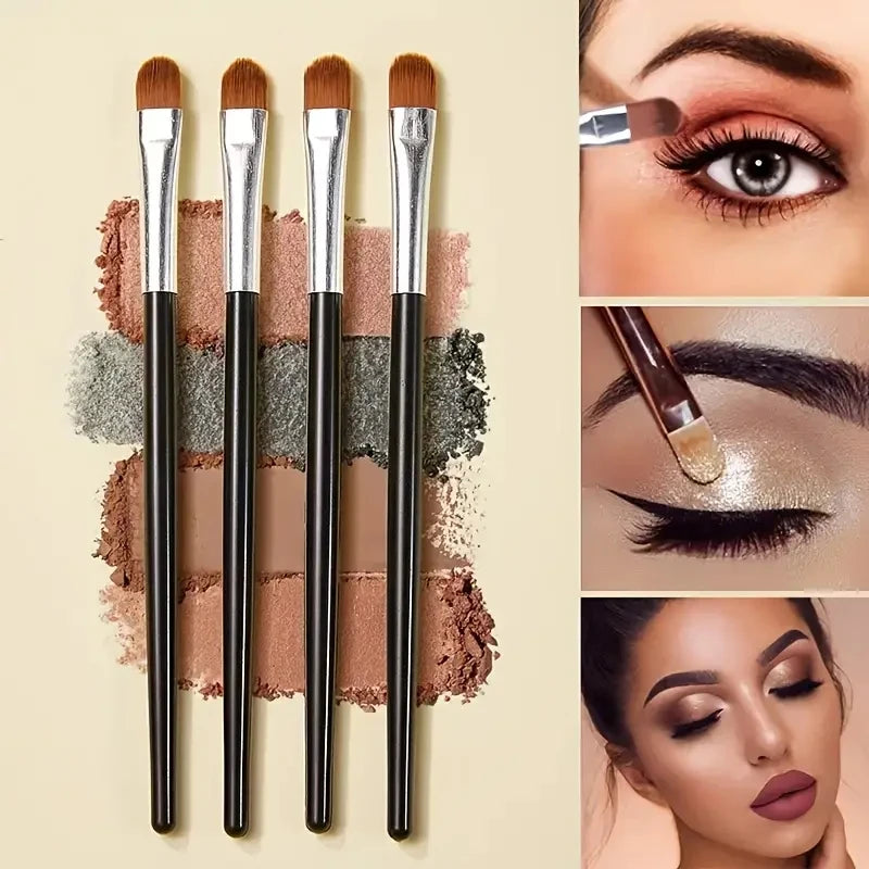 Conjunto de pincéis de maquiagem macios e fofos, profissionais, cosméticos.