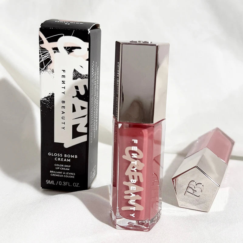 Moda Fenty Beauty Lip Glaze Moisten Shine Glitter Lip Plumper