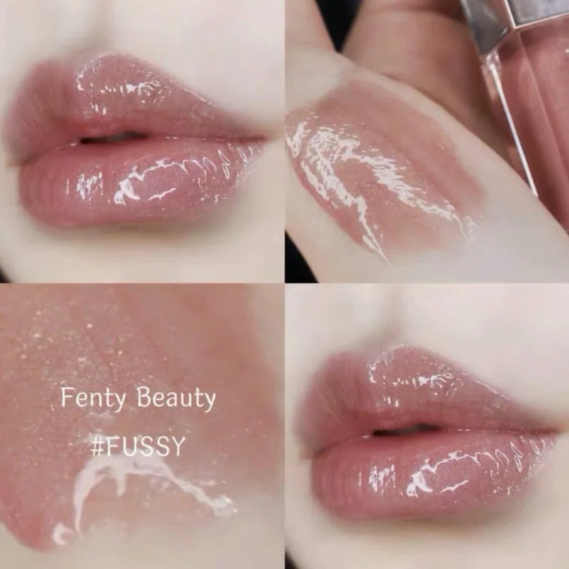 Moda Fenty Beauty Lip Glaze Moisten Shine Glitter Lip Plumper