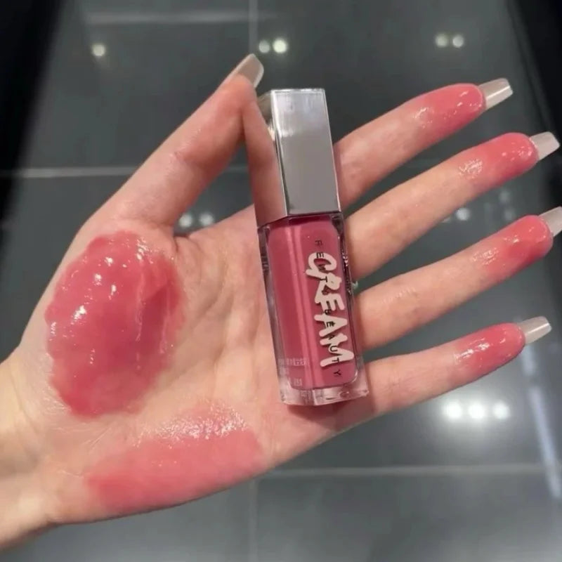 Moda Fenty Beauty Lip Glaze Moisten Shine Glitter Lip Plumper